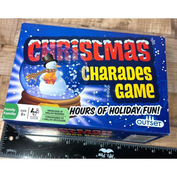 Christmas Charades Game Family Fun For Ages 8+ By Outset - Picture 3 of 4